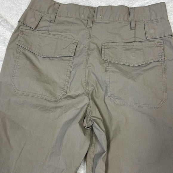 Agolde Tan Cropped Ankle wide leg pants - Picture 13 of 16